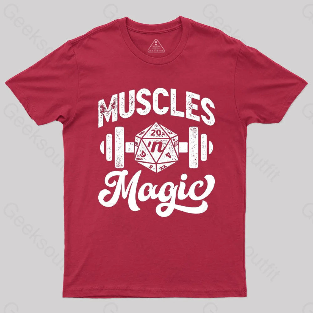Muscles ’N Magic T-Shirt Red / S