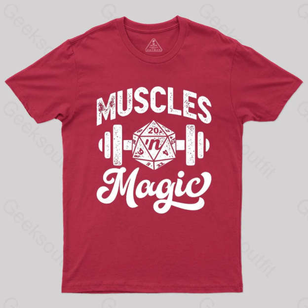 Muscles ’N Magic T-Shirt Red / S