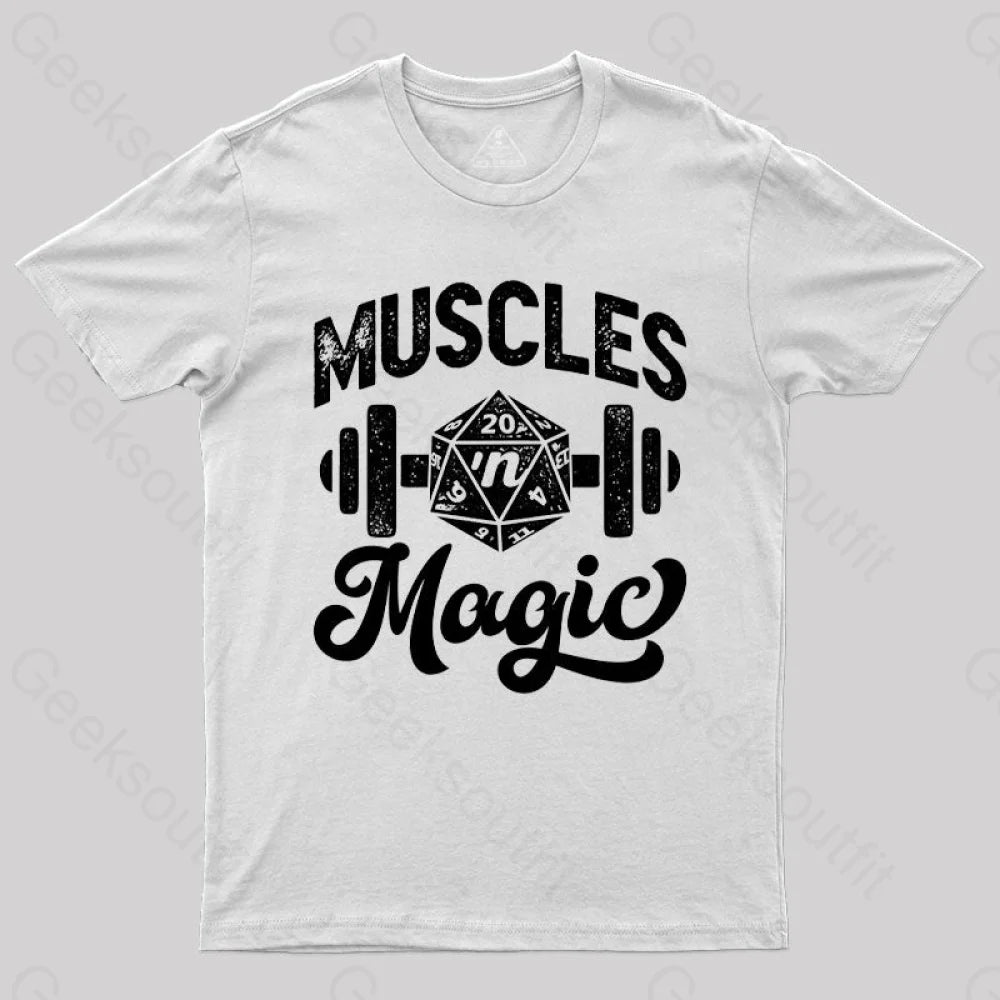 Muscles ’N Magic T-Shirt White / S
