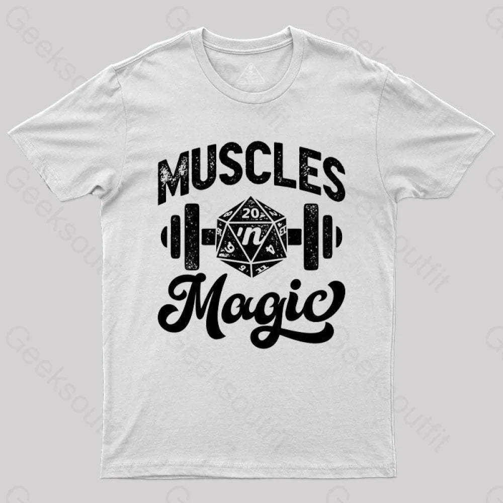 Muscles ’N Magic T-Shirt White / S