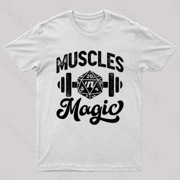 Muscles ’N Magic T-Shirt White / S
