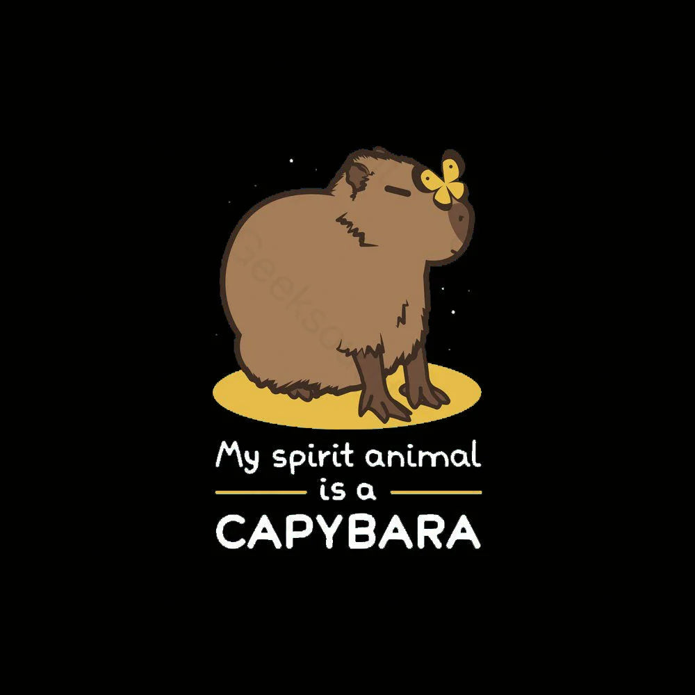 My Spirit Animal Is A Capybara Geek T-Shirt