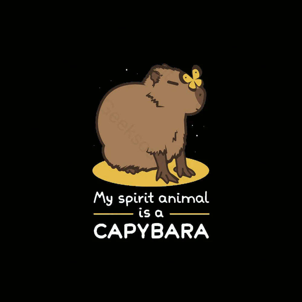 My Spirit Animal Is A Capybara Geek T-Shirt