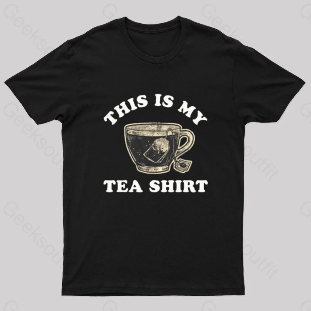 My Tea Shirt Nerd T-Shirt Black / S