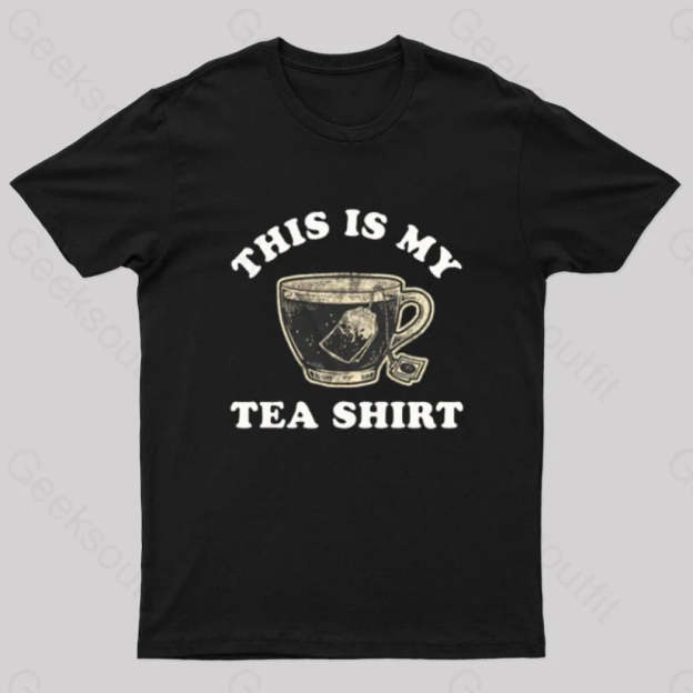My Tea Shirt Nerd T-Shirt Black / S