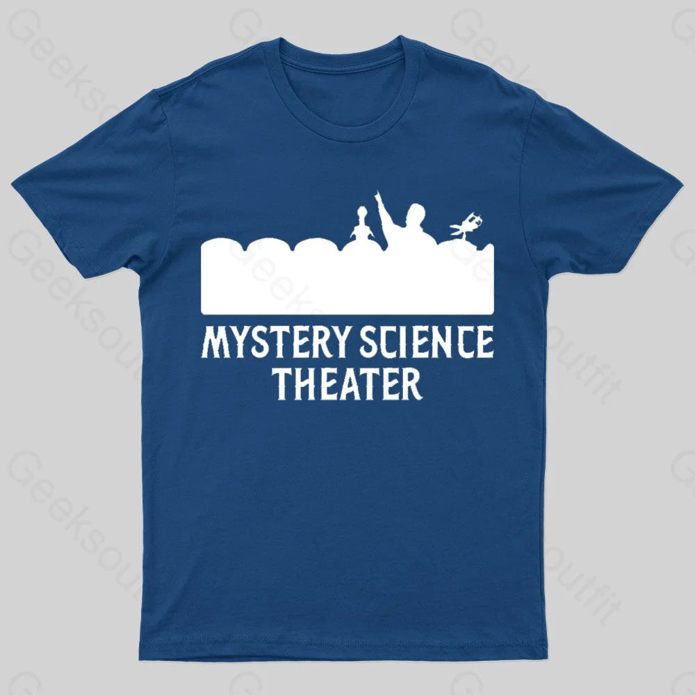 Mystery Science Theater 3000 Geek T-Shirt Navy / S