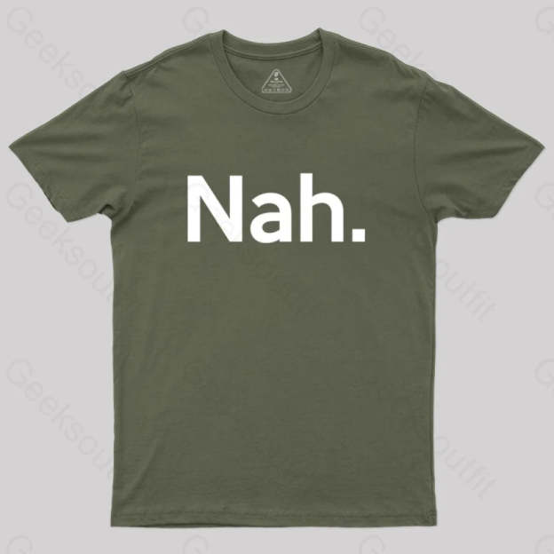 Nah T-Shirt Army Green / S
