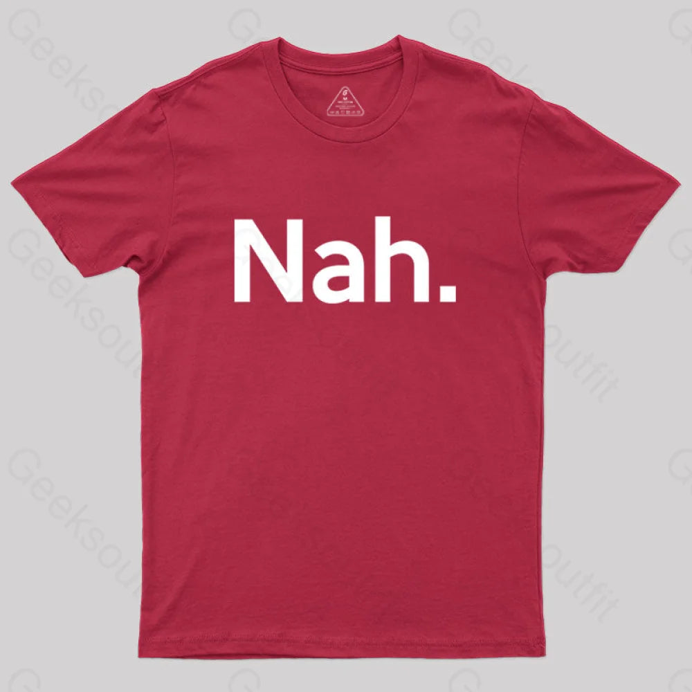 Nah T-Shirt Red / S