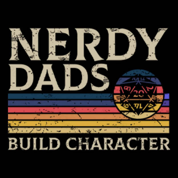 Nerd Dad Builds Character T-Shirt