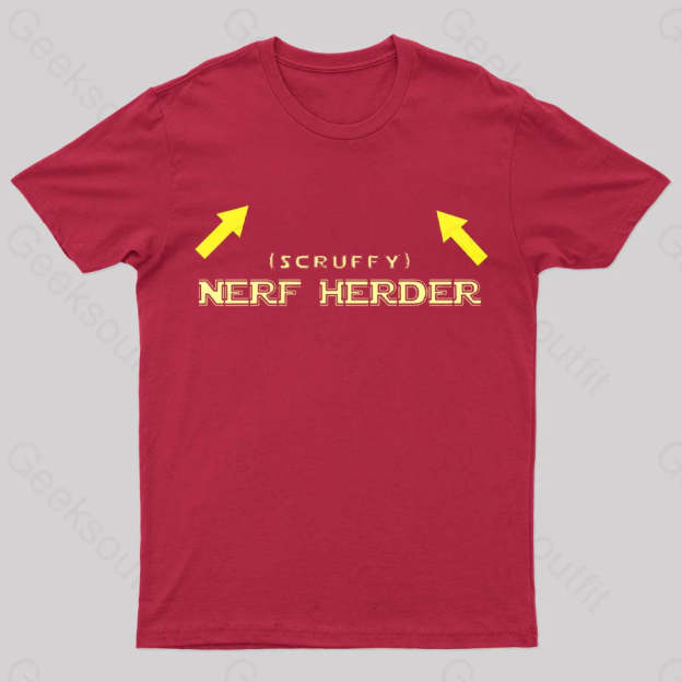 Nerf Herder Geek T-Shirt Red / S