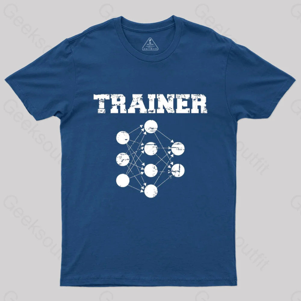 Neural Network Trainer T-Shirt Navy / S