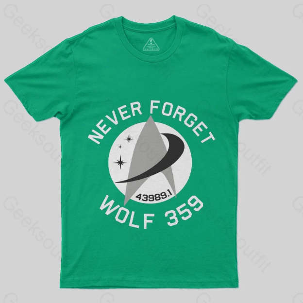 Never Foget Wolf 359 T-Shirt - Geeksoutfit