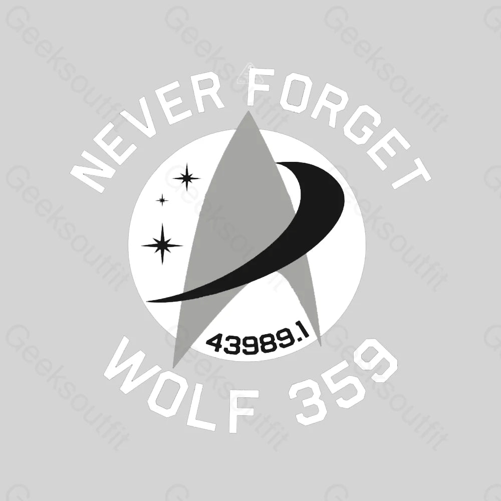 Never Foget Wolf 359 T-Shirt - Geeksoutfit
