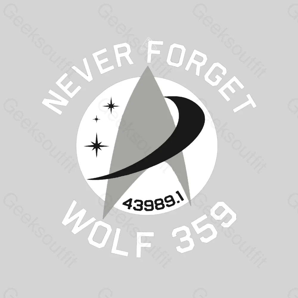 Never Foget Wolf 359 T-Shirt - Geeksoutfit