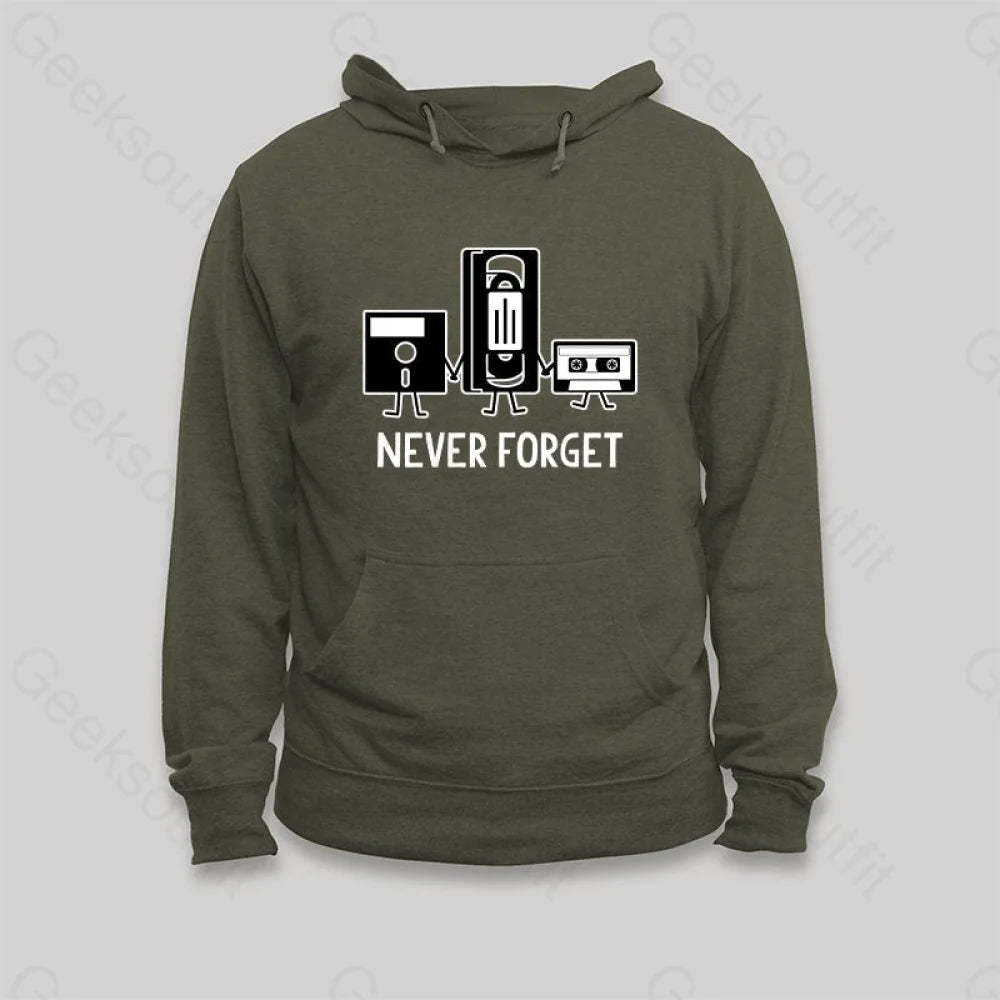 Never Forget Hoodie - Geeksoutfit