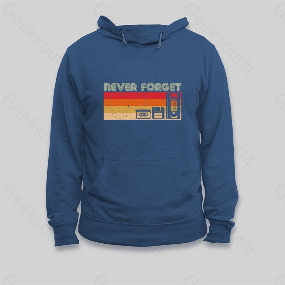 Never Forget Vedio Hoodie - Geeksoutfit