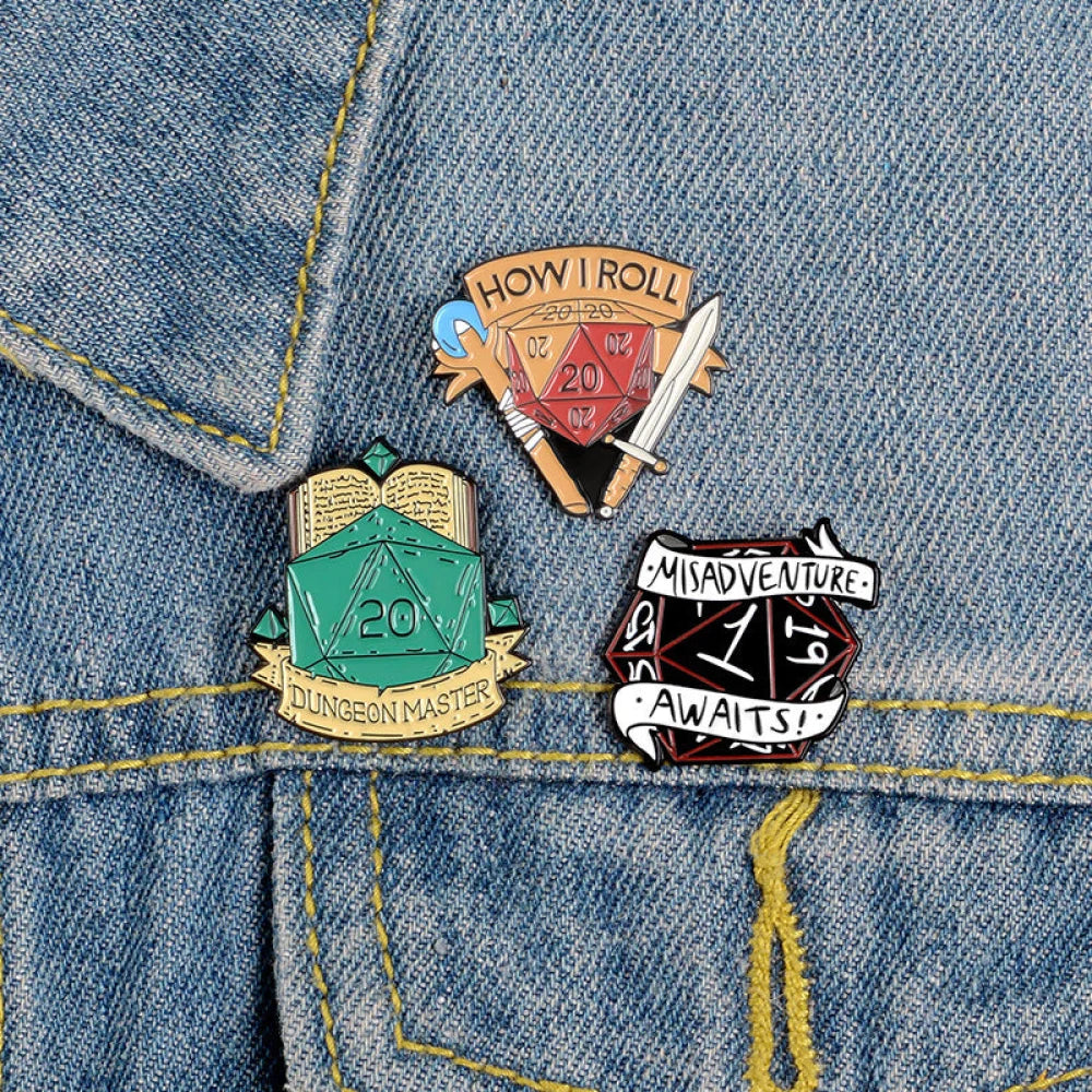 New Creative Dungeons & Dragons Pins