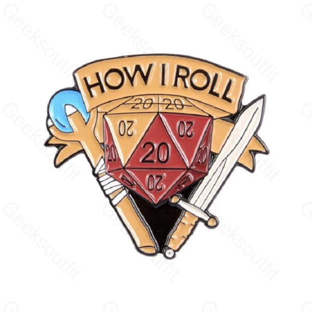 New Creative Dungeons & Dragons Pins Xz1272