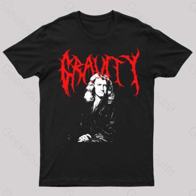 Newton Black Metal Geek T-Shirt / S