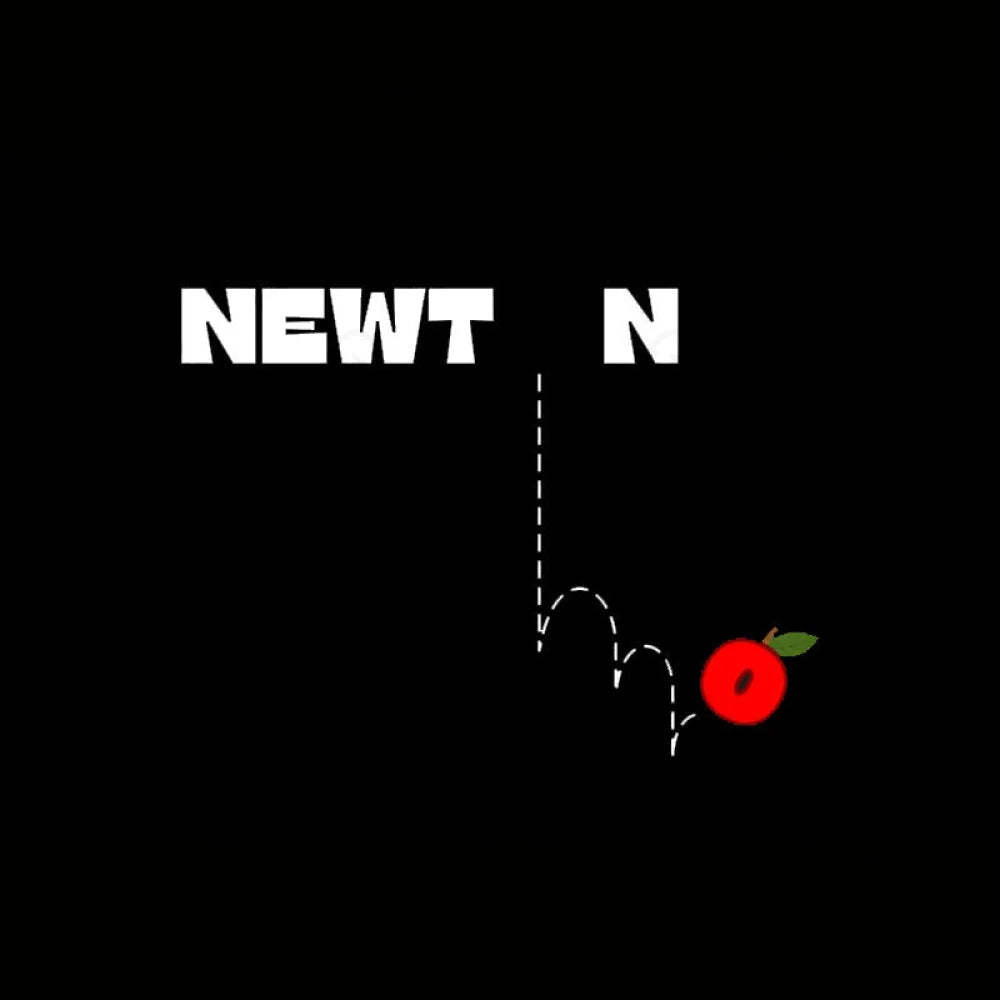 Newton’s Gravity Law Geek T-Shirt