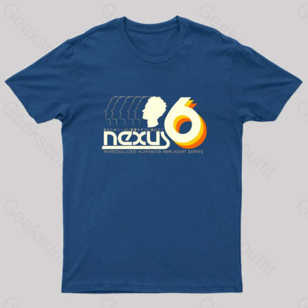 Nexus 6 Geek T-Shirt Navy / S