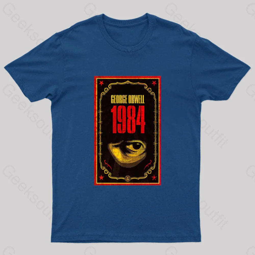 Nineteen Eighty Four Nerd T-Shirt Navy / S