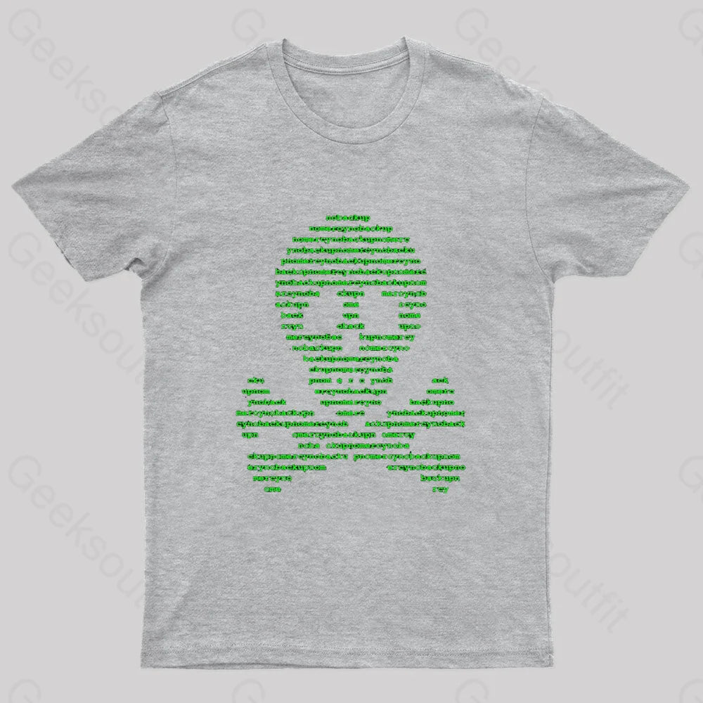 No Backup Mercy Geek T-Shirt Grey / S