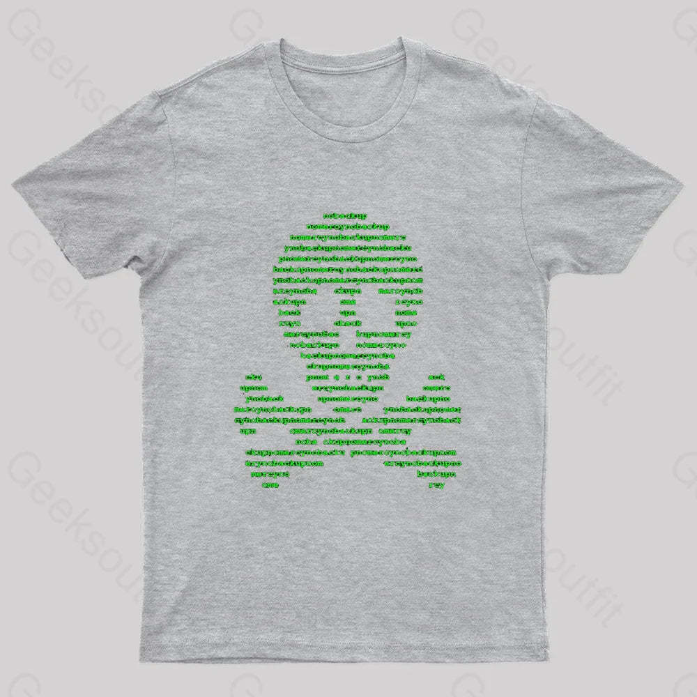 No Backup Mercy Geek T-Shirt Grey / S