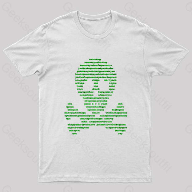 No Backup Mercy Geek T-Shirt White / S