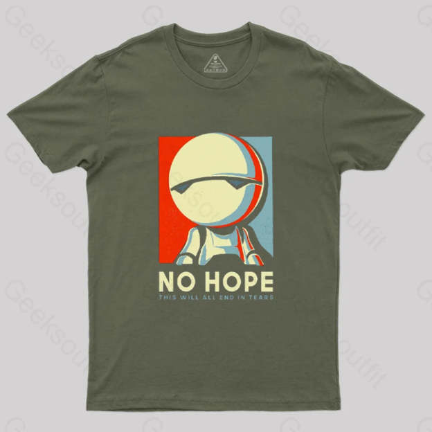 No Hope T-Shirt Army Green / S