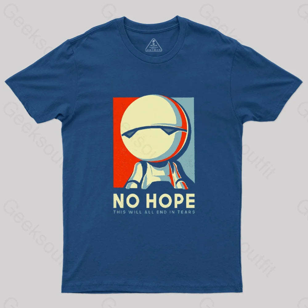 No Hope T-Shirt Navy / S