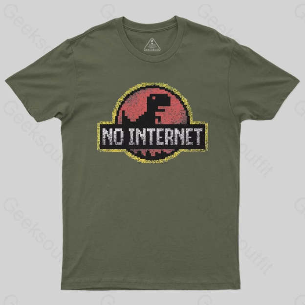 No Internet T-Shirt - Geeksoutfit