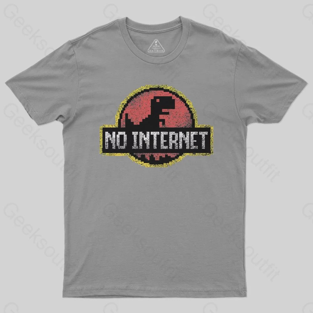 No Internet T-Shirt - Geeksoutfit