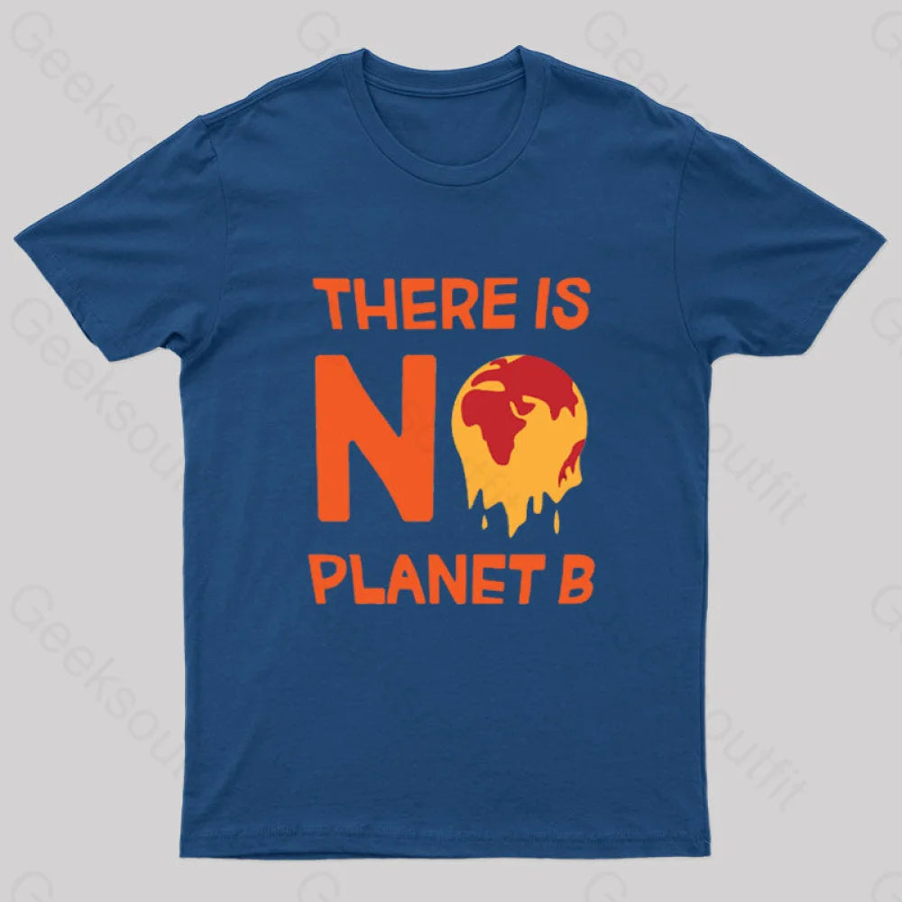 No Planet B T-Shirt Navy / S