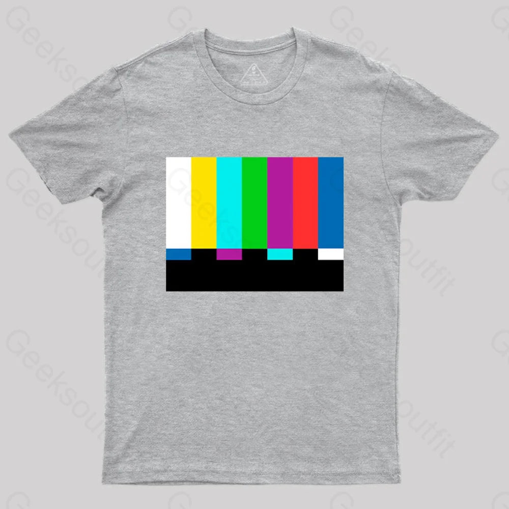 No Signal Geek T-Shirt Grey / S