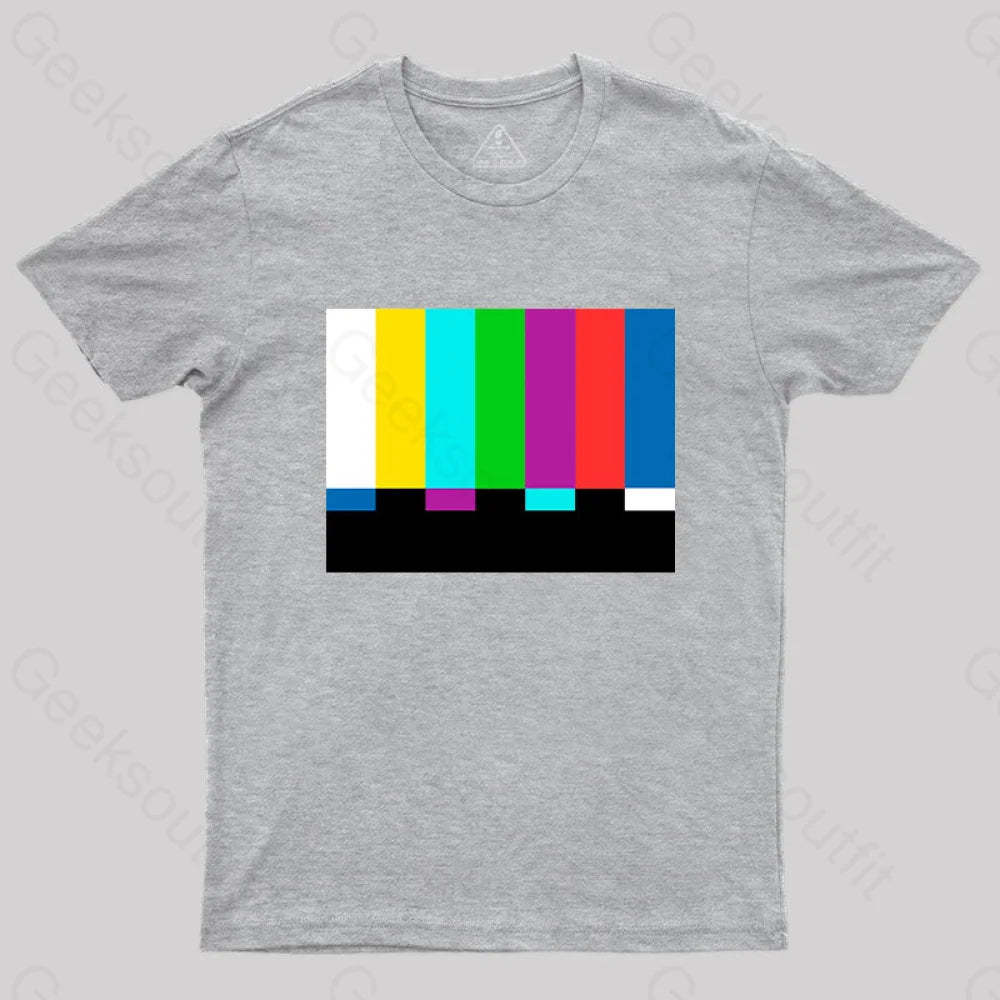 No Signal Geek T-Shirt Grey / S
