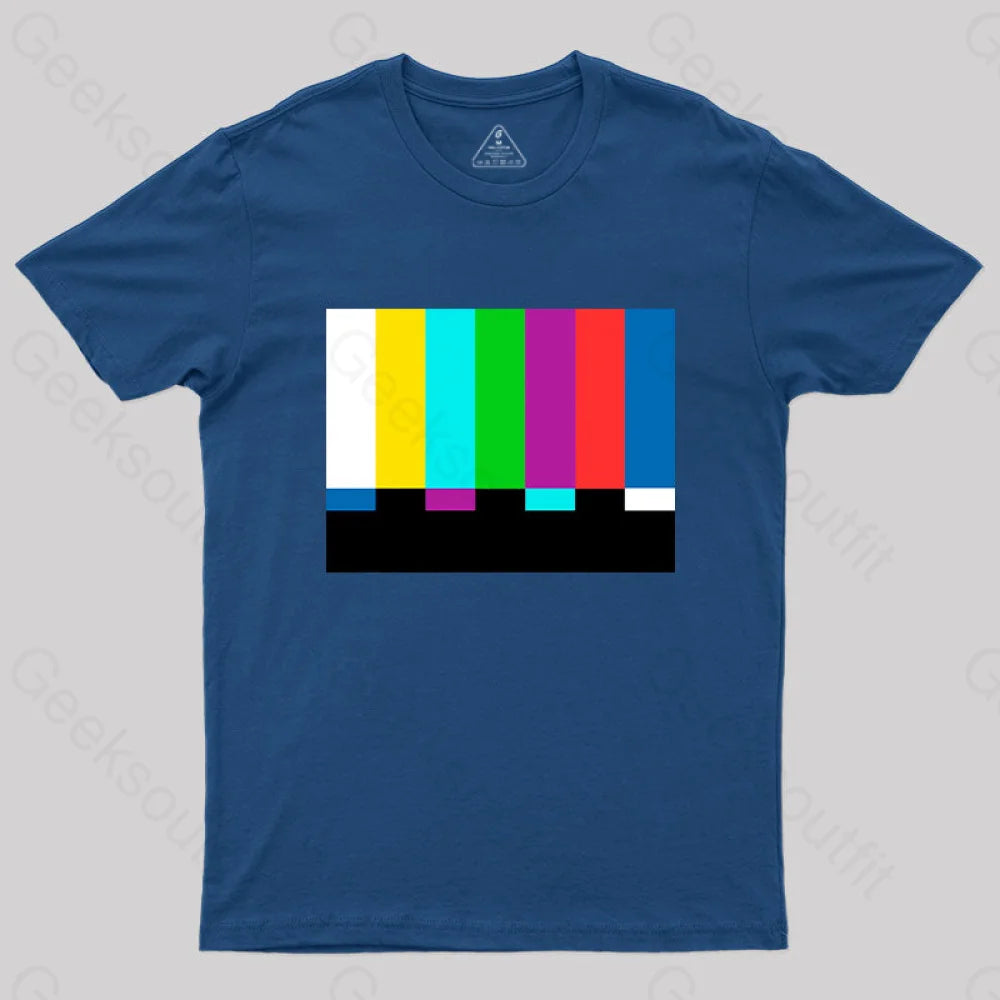 No Signal Geek T-Shirt Navy / S