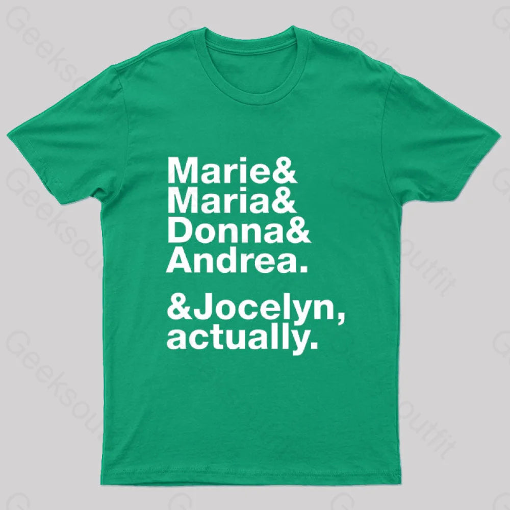 Nobel Wome Nerd T-Shirt Green / S