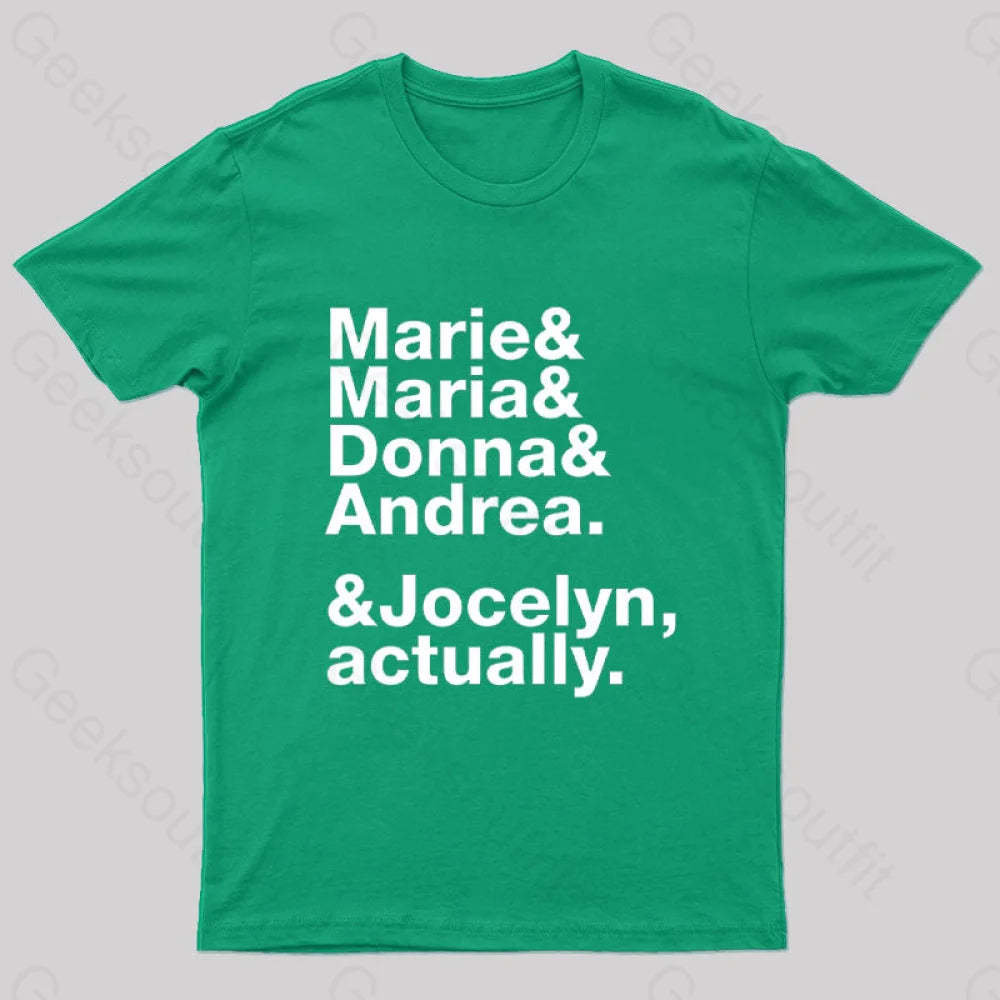 Nobel Wome Nerd T-Shirt Green / S