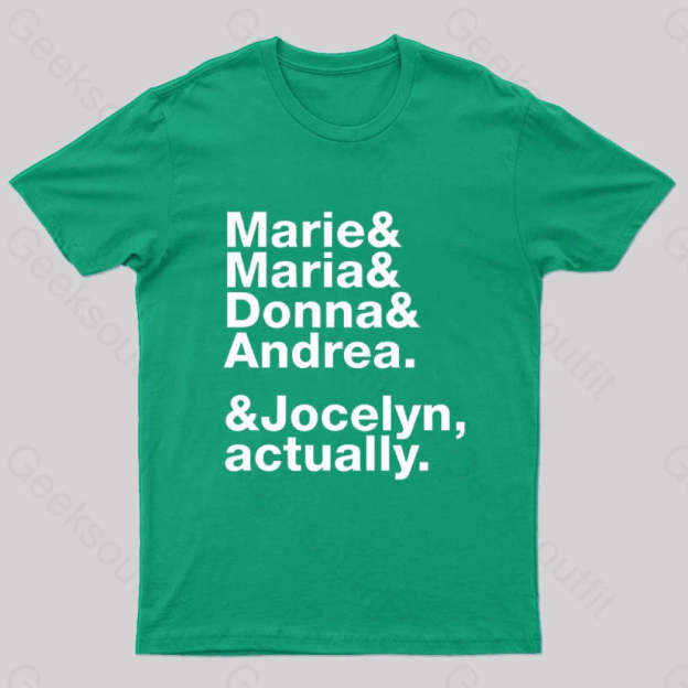 Nobel Wome Nerd T-Shirt Green / S