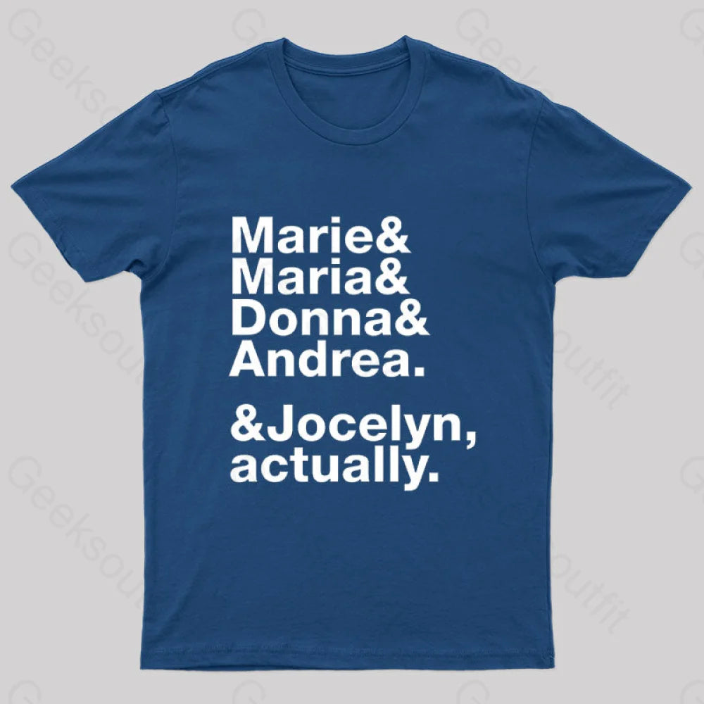Nobel Wome Nerd T-Shirt Navy / S