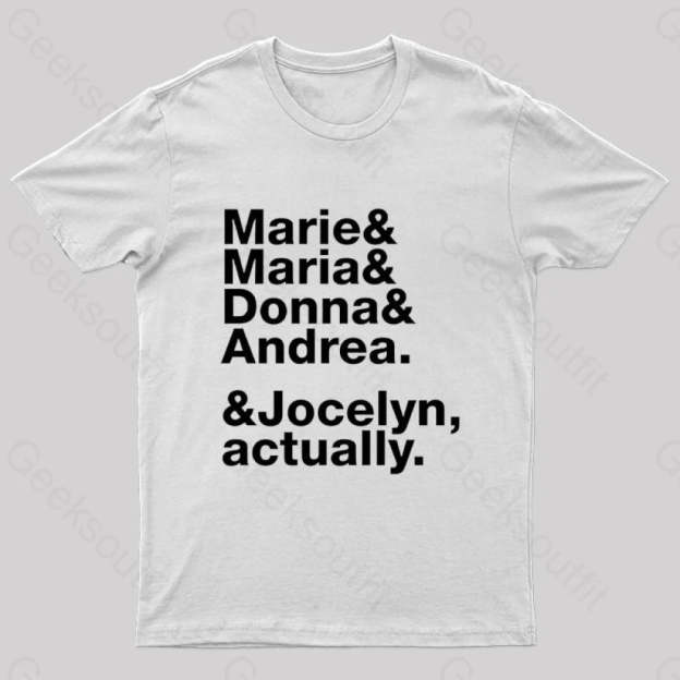 Nobel Wome Nerd T-Shirt White / S