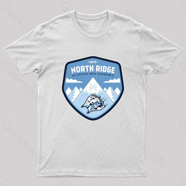 North Ridge Ski Resort T-Shirt White / S