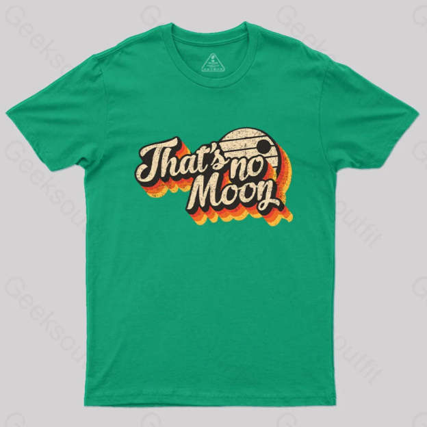 Not A Vintage Moon T-Shirt Green / S
