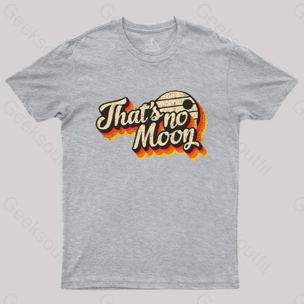 Not A Vintage Moon T-Shirt Grey / S