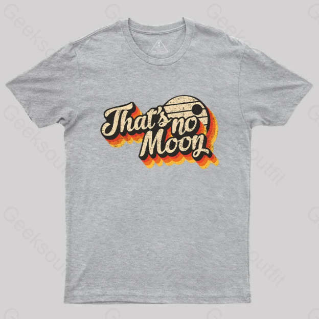 Not A Vintage Moon T-Shirt Grey / S