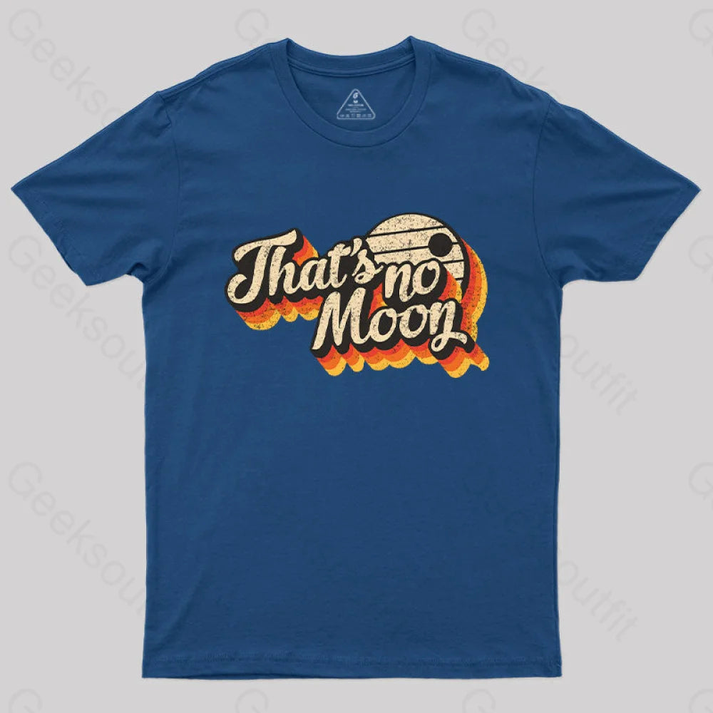 Not A Vintage Moon T-Shirt Navy / S