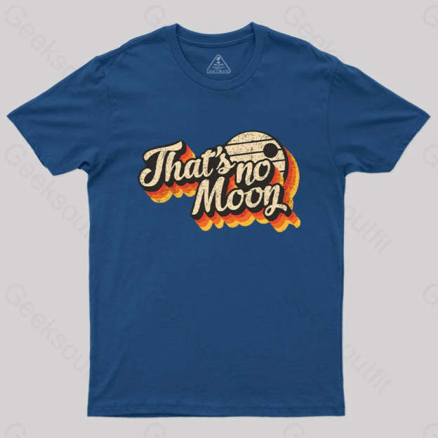 Not A Vintage Moon T-Shirt Navy / S