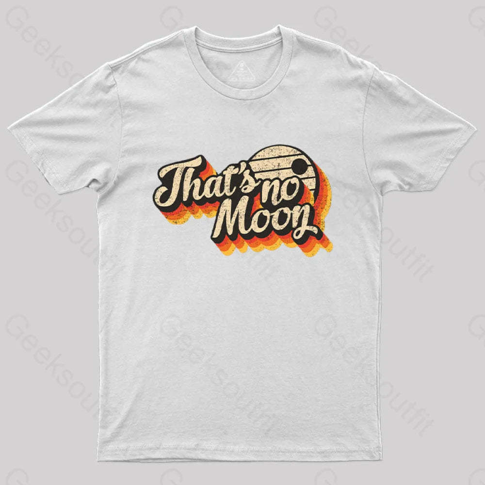 Not A Vintage Moon T-Shirt White / S