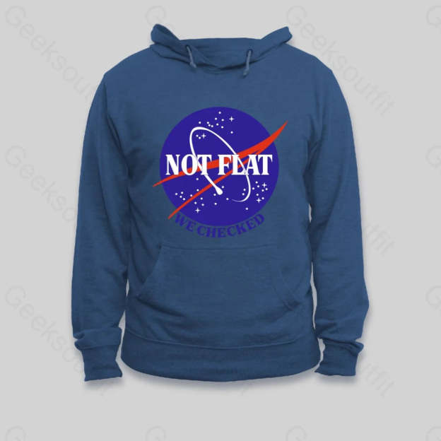 Not Flat Hoodie - Geeksoutfit